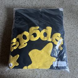 Spider Beluga Hoodie Black/yellow