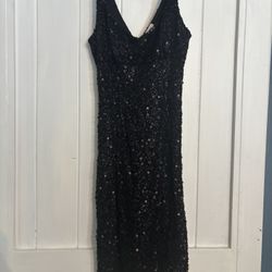 Black sequence dress size 5