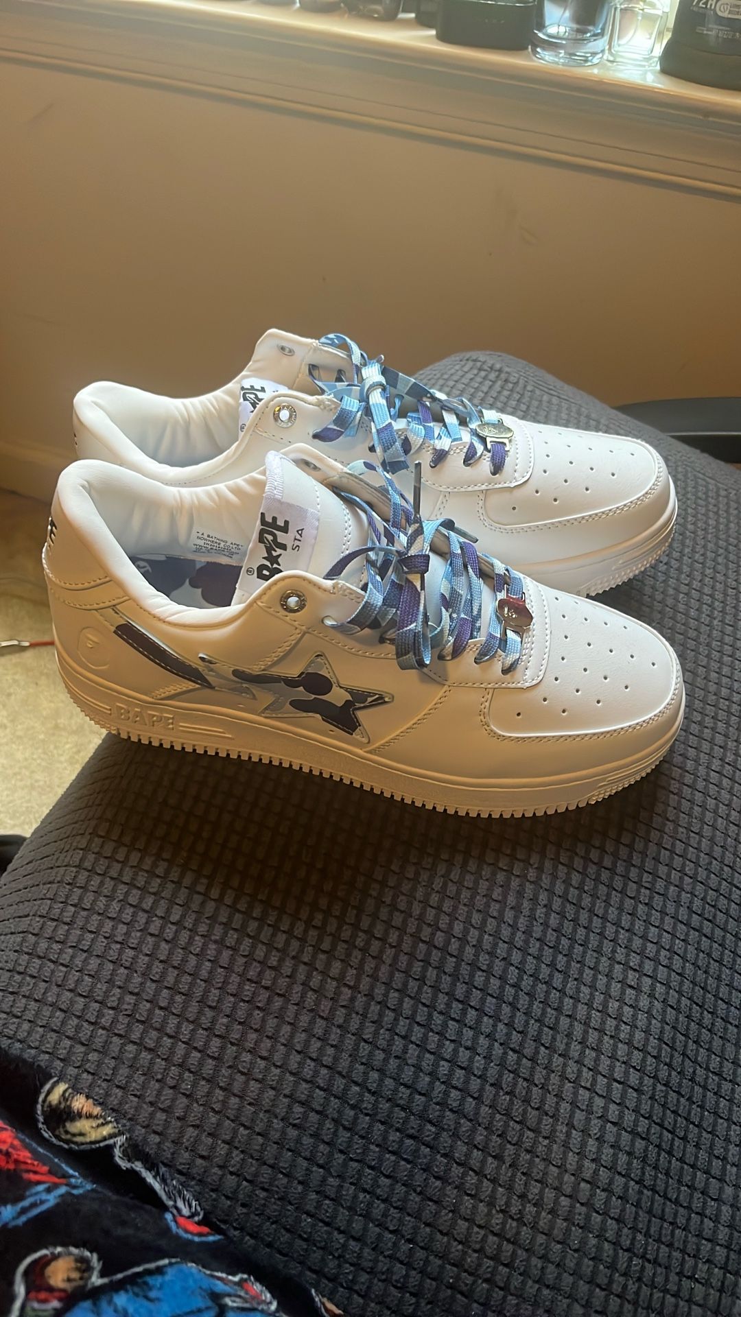 bapesta blue camo