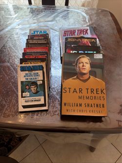 Vintage Star Trek Book Collection - 15+ Books
