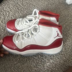 Cherry Jordan 11s Size 7 Men