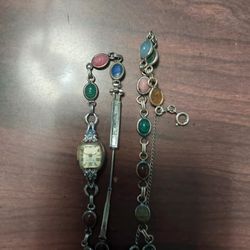 Vintage Watch And Bracelet 