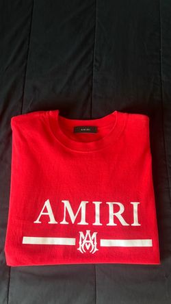 red amiri shirt size Xl
