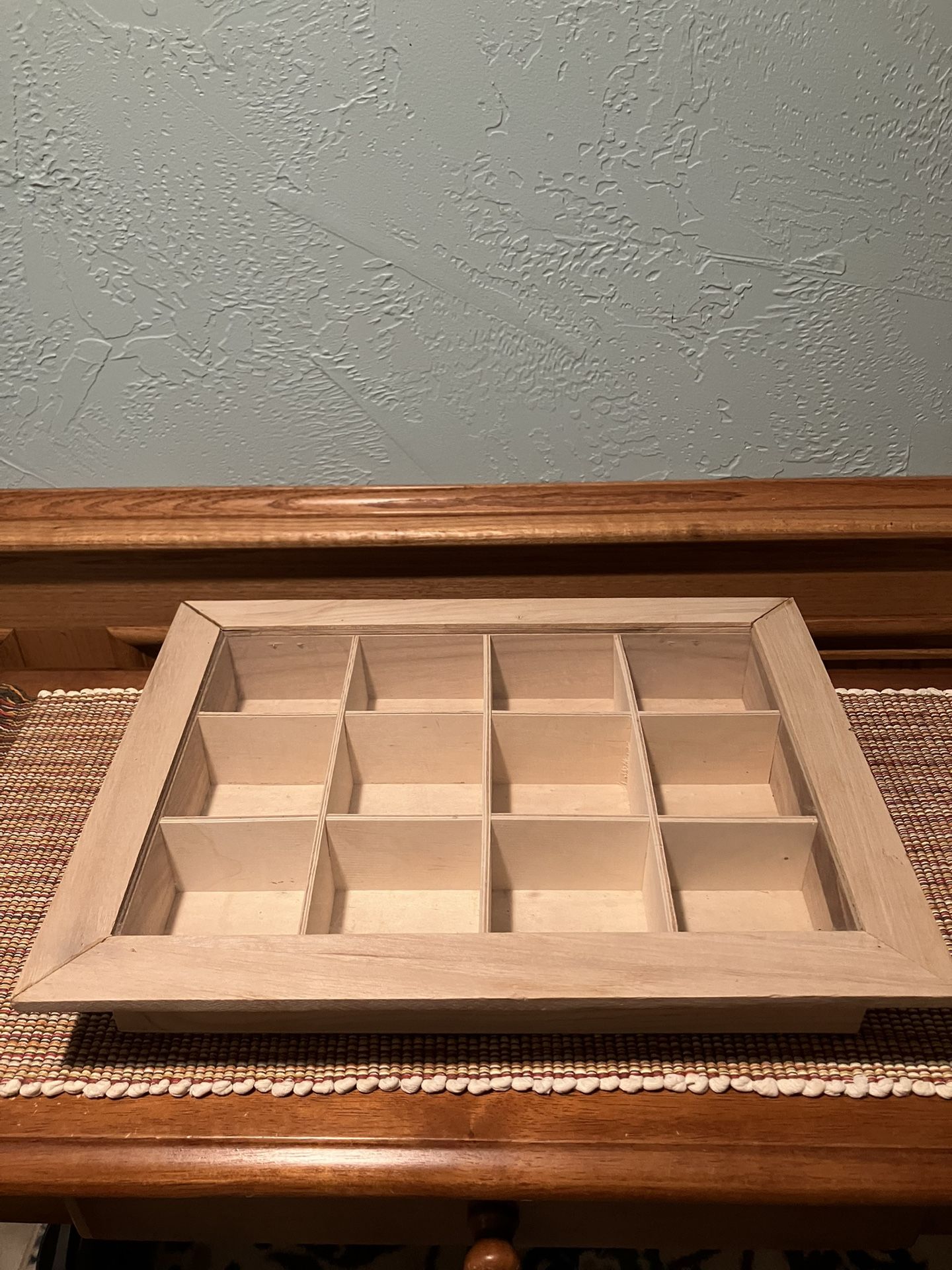 Wooden Shadow Box - Plexiglass