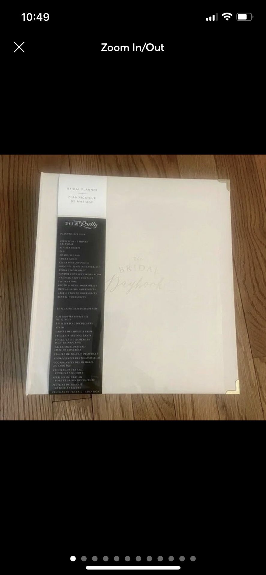 NWT Style Me Pretty Bridal Planner