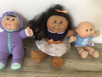Cabbage patch doll and babies.