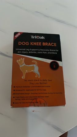 Dog knee brace