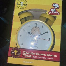 Charlie Brown Alarm Clock
