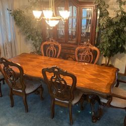 Wood Dining Room Set
