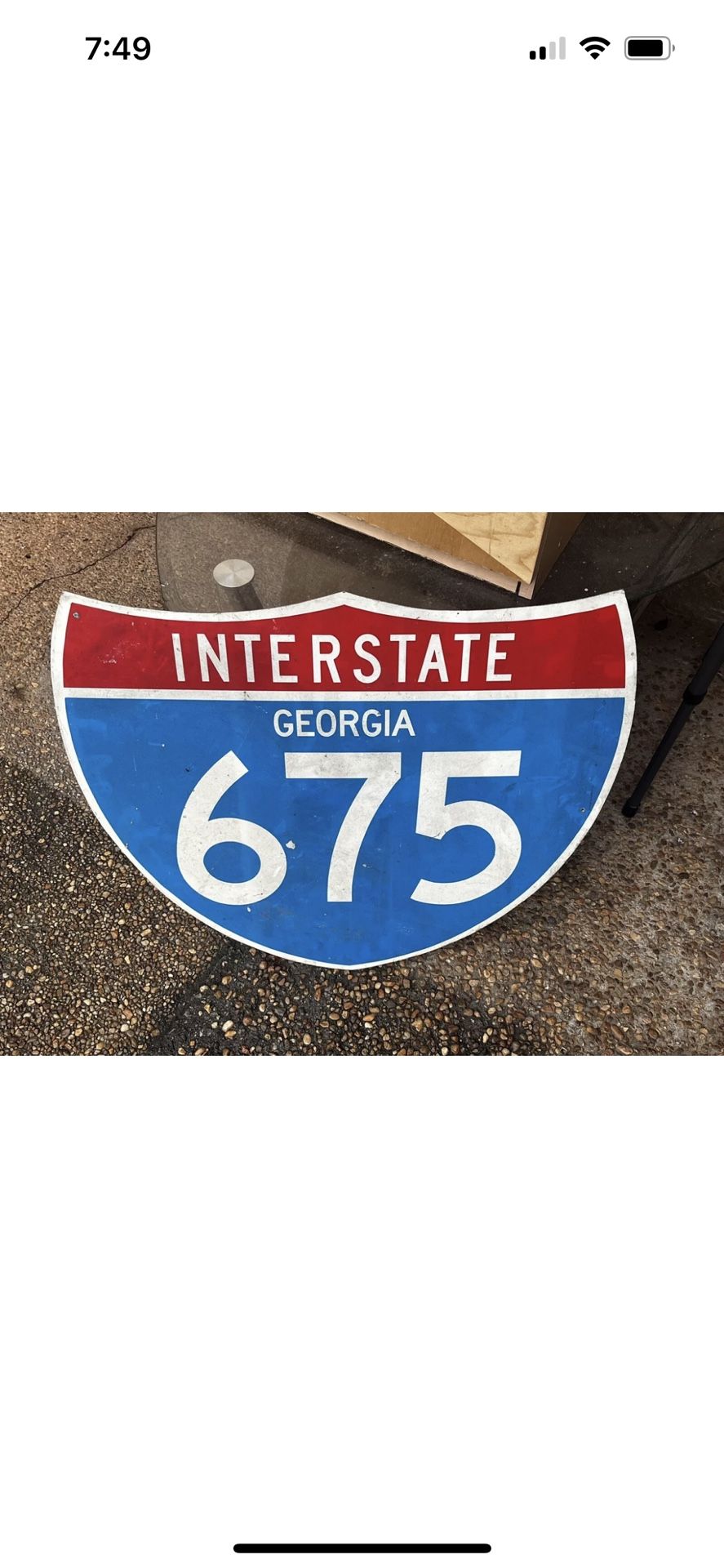 Georgia Interstate Freeway Sign 675 Vintage 29x24,All Products : American Fashion Style Bags On Sale