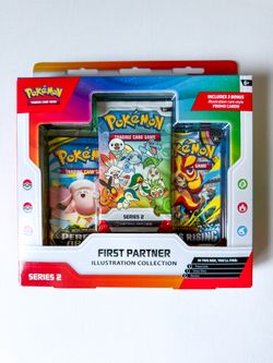First Partner Illustration Collection Series 2 - Pokémon TCG - New Sealed