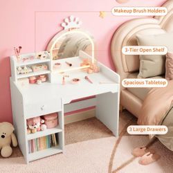 Princess Kids Vanity Desk