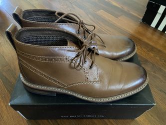 Bostonian Melshire Boots Tan Size 10.5