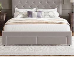 Cama King Nueva En Su Caja
