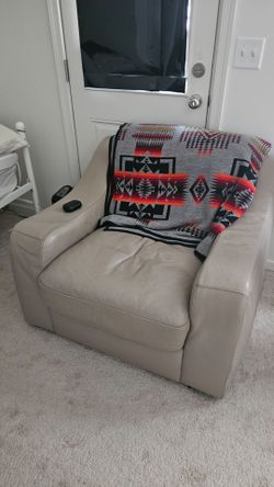Leather chair
