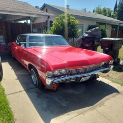 UP FOR SALE 68 CHEVY CAPRICE LOW RIDER.