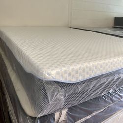 Full Size Mattress Memory Foam 10” Inches Thick New From Factory Delivery Same Day