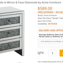 AC97951 Noralie Accent End Table 