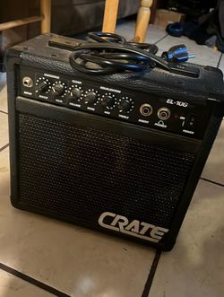 Crate el-10g Guitar Amplifier + optional 10$ Amp Cable (brand New)
