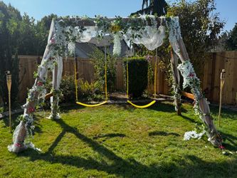 Altar Tulle and Silk Flowers