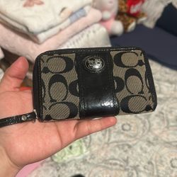 Vintage Coach Wristlet 