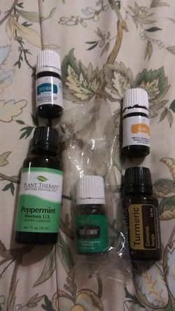 5 Essential oils Young Living,doTerra and Plant Therapy