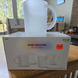 Frosted Sublimation Mugs