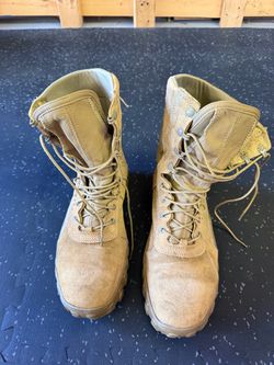 Military work boots