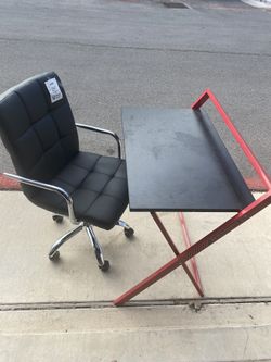 Desk And Chair