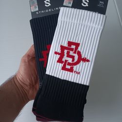 SDSU Aztecs Strideline Crew Socks Set Of (2)