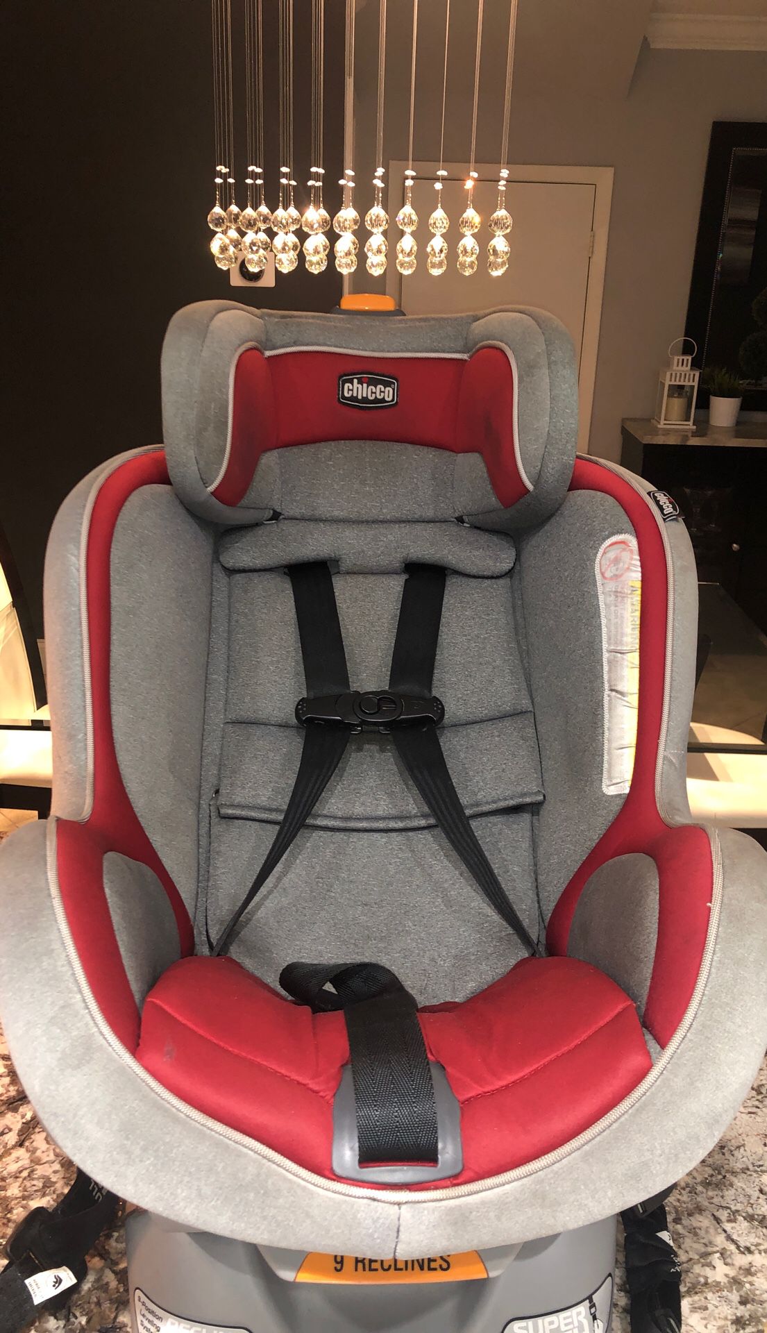 Chicco NextFit Car Seat - 9 recliners position