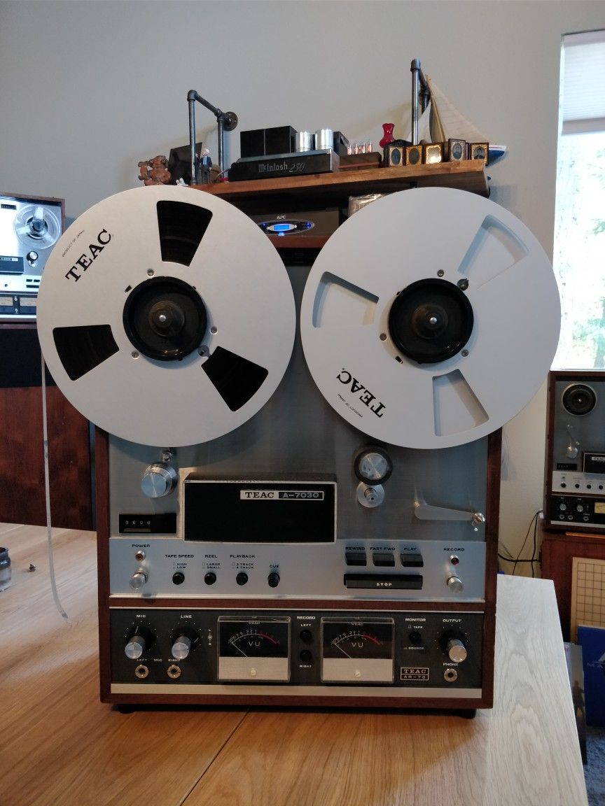 Teac A-7030 reel to reel tape deck