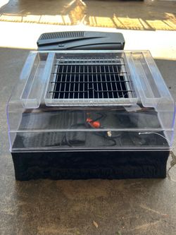 Complete turtle enclosure cage
