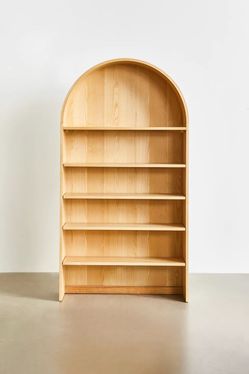 Mason Arch Wooden Natural Shelf Heavy Solid Wood