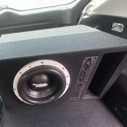 10” Resilient Sounds Subwoofer 