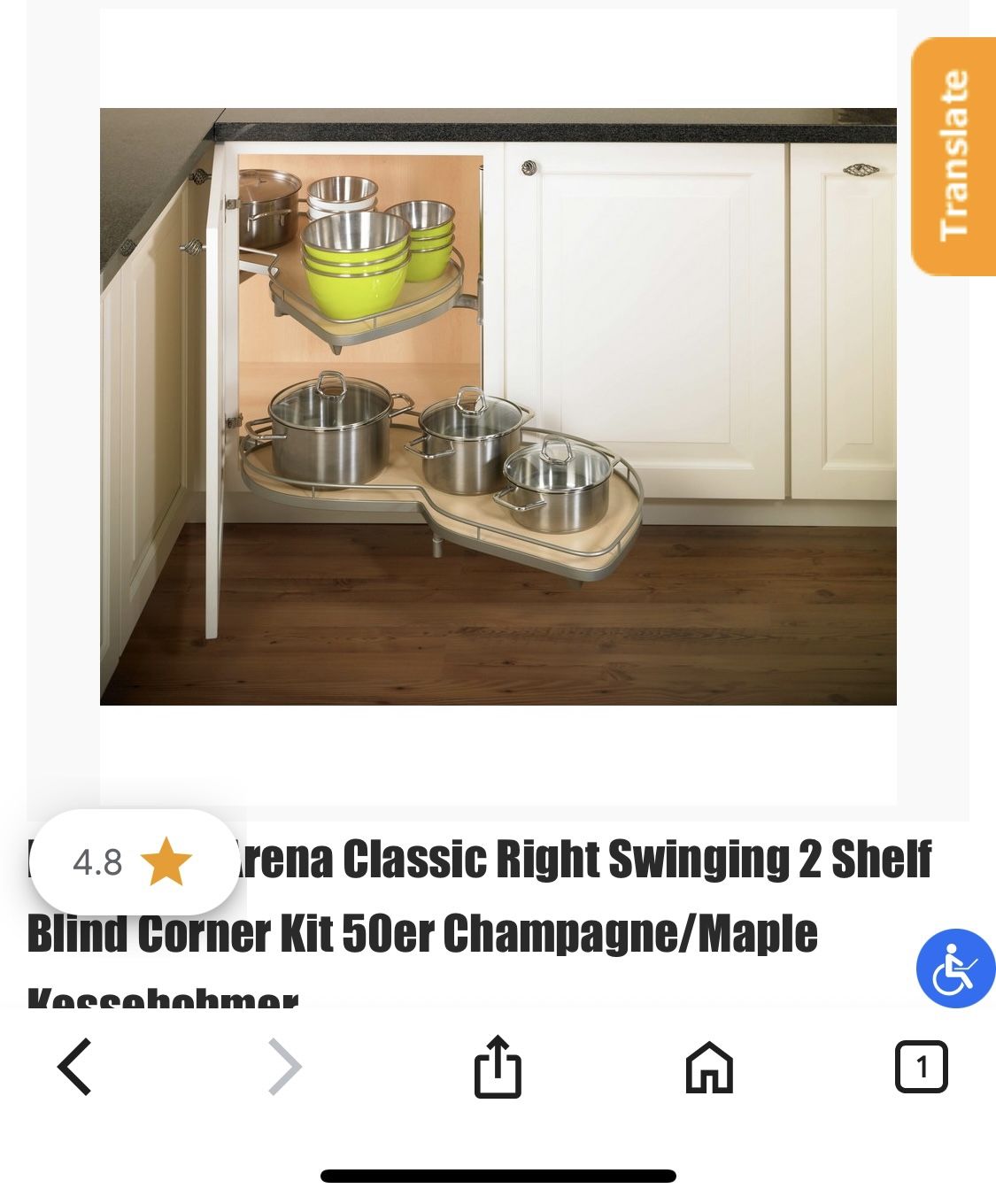Corner Cabinet Storage