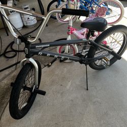 Mongoose Rebel X1 BMX bike with 20-inch wheels. 