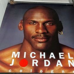 Rare  Old School Foot Locker  Michael  Jordan  Poster Ad
