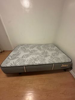 Full Size Mattress Set with Box Spring and Bed Frame included
