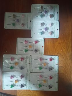 Ashland Mini Mushroom Decorations 5-Pack – Lot of 9