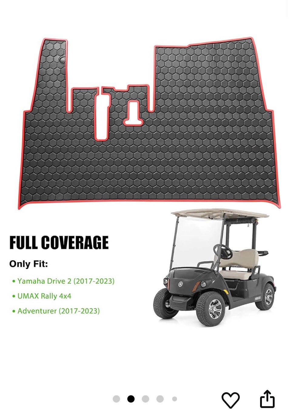 Golf Cart Mat