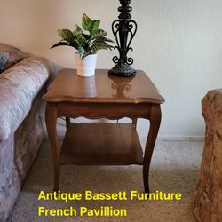 Antique side table Bassett Furniture