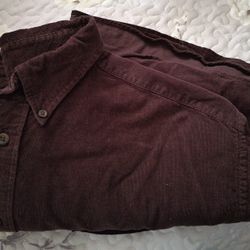 Big Men's Corduroy Shirt 