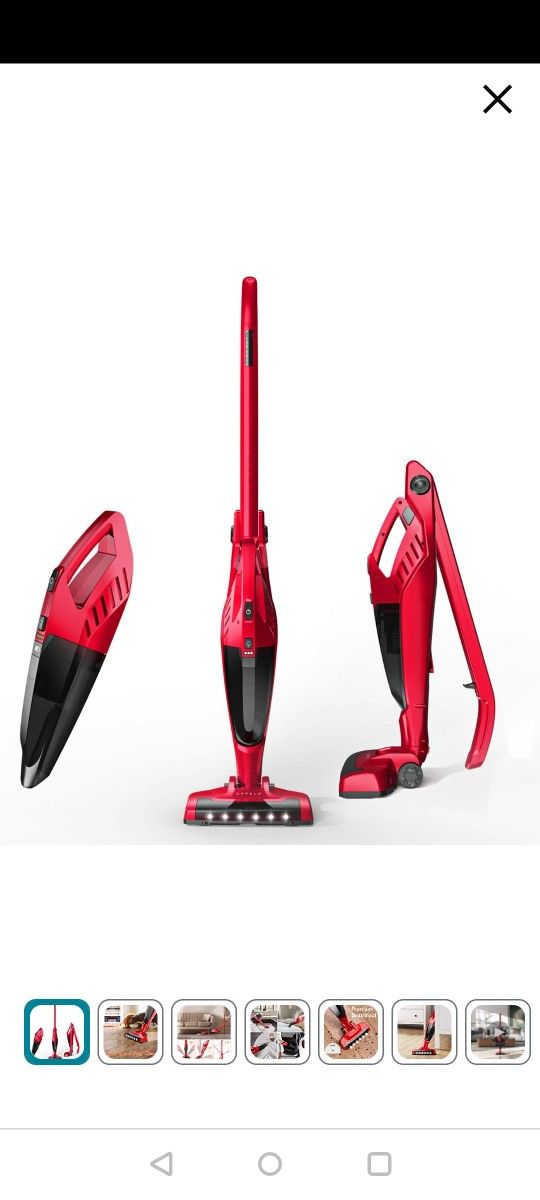 Cordless Vacuum Cleaner Orfeld Stick Vacuum Cleaner Four In One