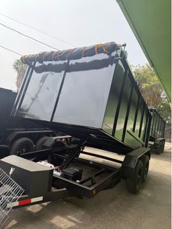 Smooth dump trailer