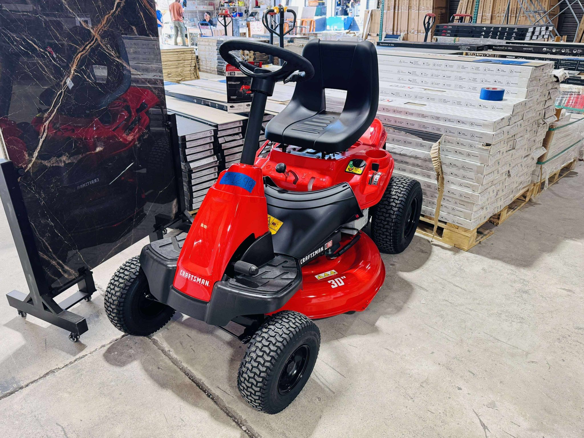 CRAFTSMAN R110 30-in 10.5 -HP Single cylinder Gas Lawn tractor $1299 each, 2 available