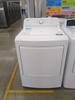 LG DLG6101W 7.3 cu.ft Gas Dryer White. Retail $934 Save $467