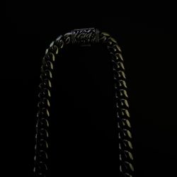 GLD 6mm White Gold Signature Cuban Chain 18”