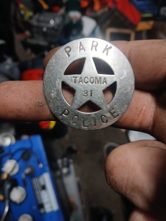 1890s Tacoma Park Police Badge Number 31 