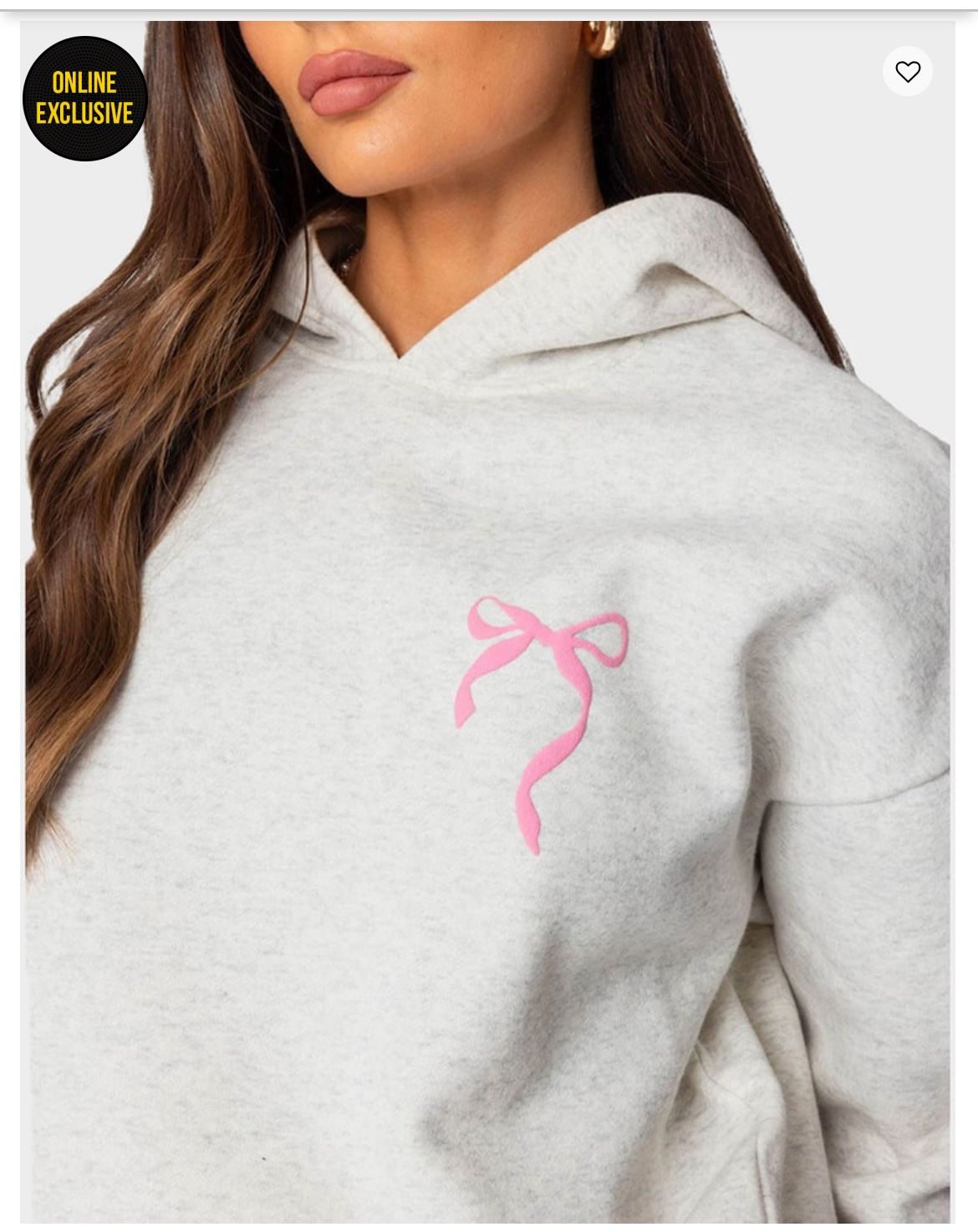 Woman’s Edikted Hoodie Xs New